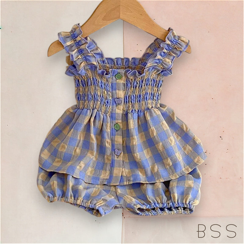 Conjunto Infantil Verão Kilt