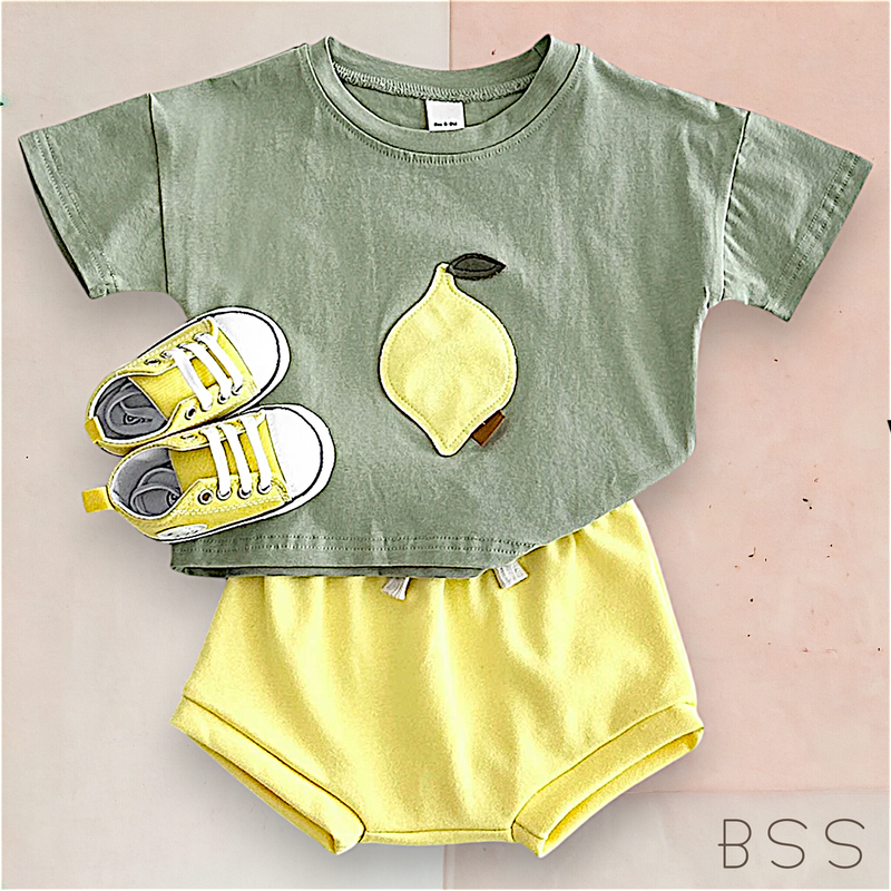 Conjunto Infantil Verão Lemon