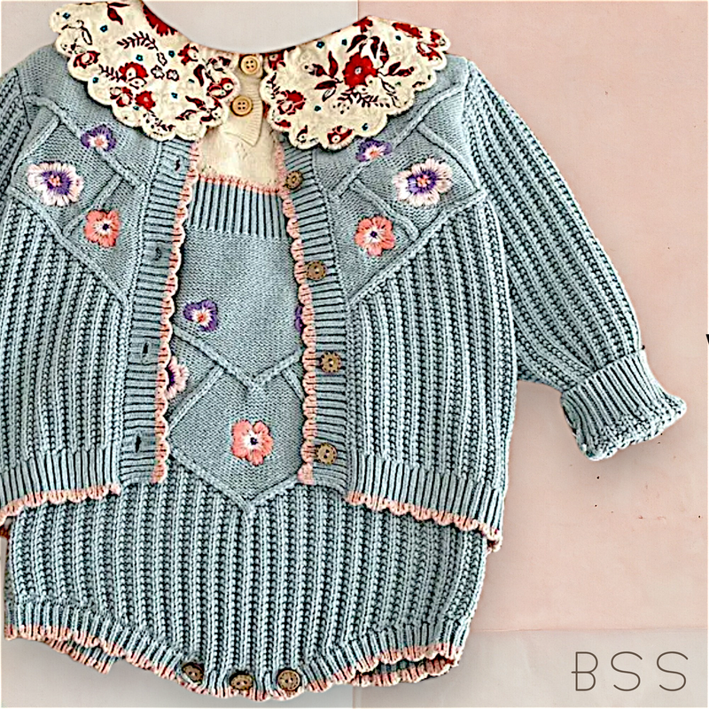 Conjunto Tricot BlueSky