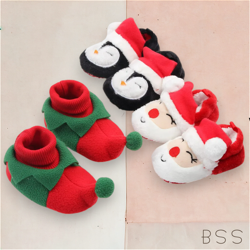 Pantufa Bebê de Natal