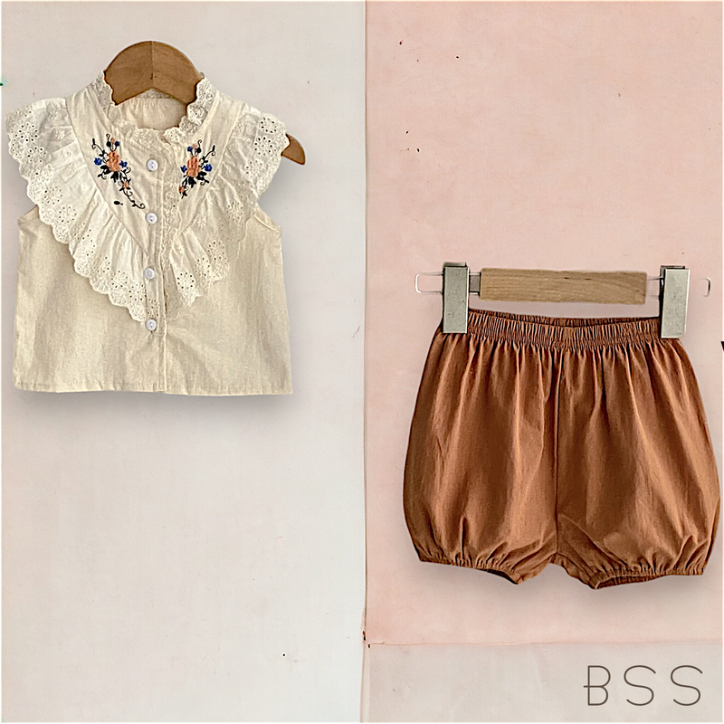 Conjunto Infantil Rendas Aline