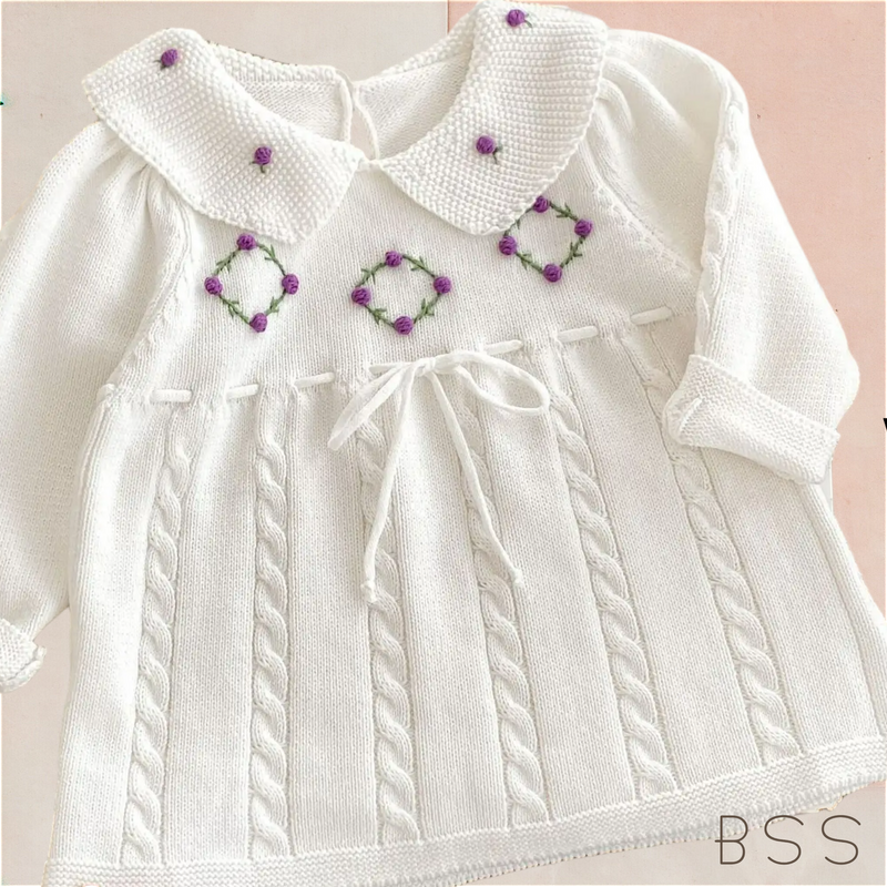 Vestido Infantil Tricot Amy