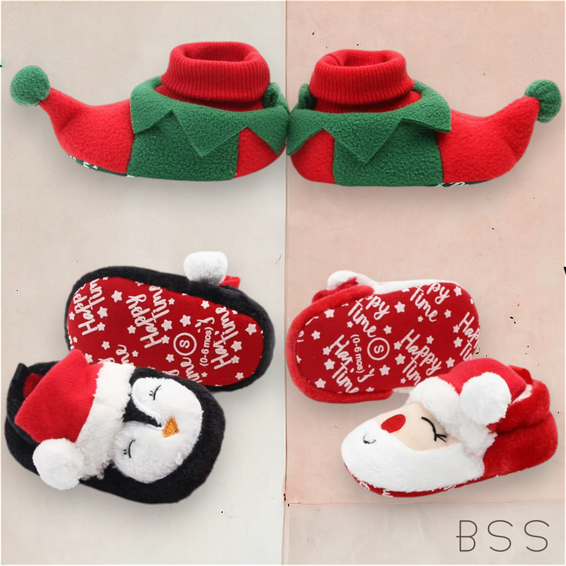 Pantufa Bebê de Natal