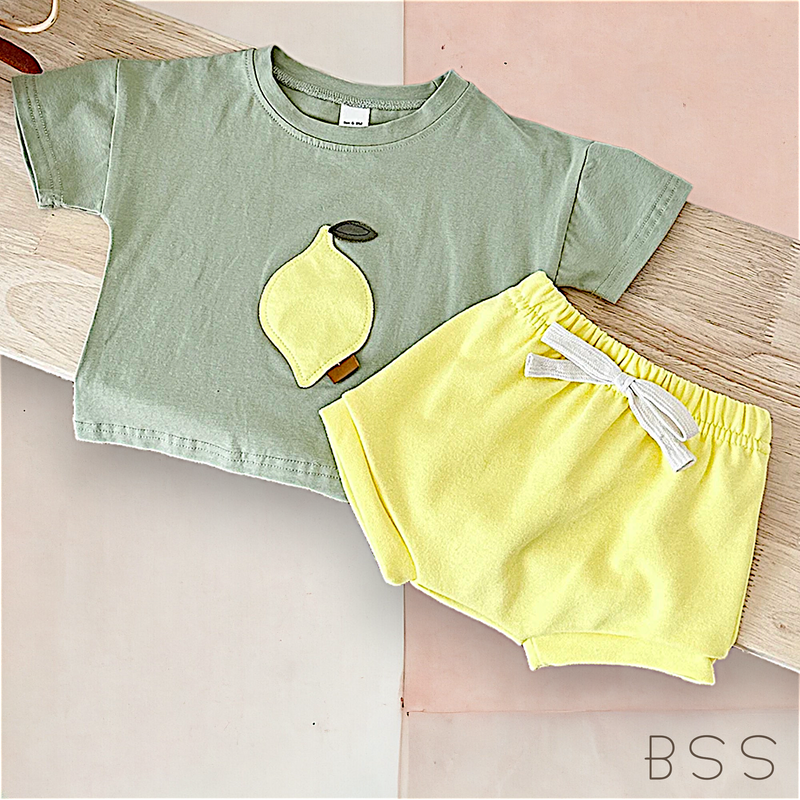 Conjunto Infantil Verão Lemon